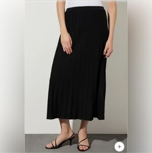 Ming Wang Black Maxi Skirt